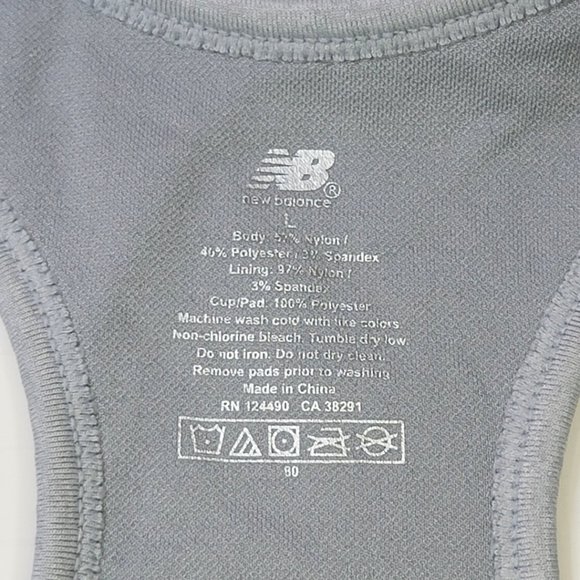 New Balance Sport Bra Size Large - Picture 4 of 8